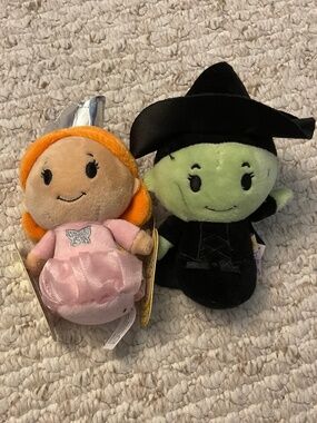 👑 Itty Bittys - WICKED WITCH & GLINDA *LIMITED EDITION (UK tags)